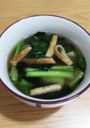 オイスターソースで即席味噌汁-レシピのメイン写真