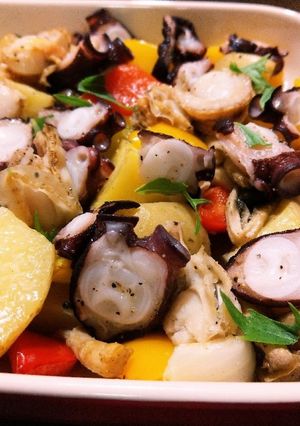 アレンジ放題!魚介と野菜のオーブン焼き-レシピのメイン写真