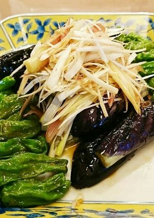 お酢が入ってさっぱり★ナスの揚げ浸し-レシピのメイン写真
