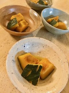 シンプルなかぼちゃの煮物。-レシピのメイン写真