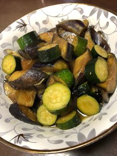ナスとズッキーニの炒め煮-レシピのメイン写真