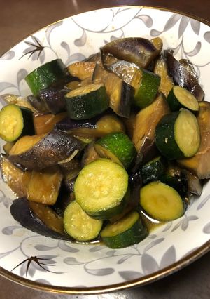 ナスとズッキーニの炒め煮-レシピのメイン写真