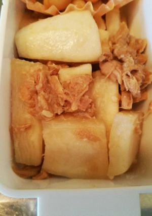 大根とツナの炒め物-レシピのメイン写真