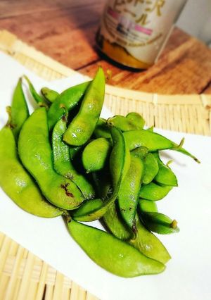 水40CCで作る！絶品＊蒸し枝豆-レシピのメイン写真