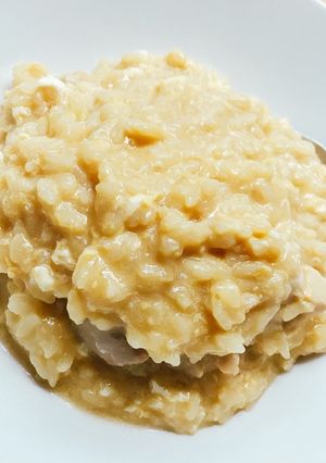 体調不良にも！白菜と鶏肉の卵雑炊-レシピのメイン写真