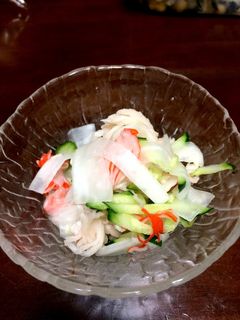 さっぱり夏大根の酢の物-レシピのメイン写真