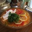 冷たいトマトラーメン