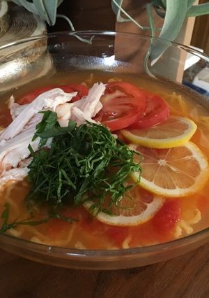 冷たいトマトラーメン-レシピのメイン写真