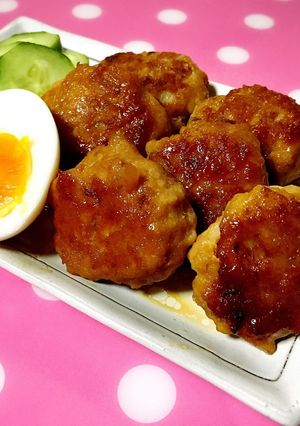 冷めても美味しい☆照り焼きつくね☆-レシピのメイン写真