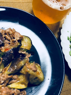 暑い季節に。豚肉とナスの豆板醤炒め-レシピのメイン写真