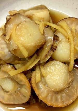 酒の肴。ベビー帆立煮-レシピのメイン写真