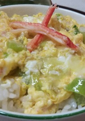 カニたま丼(血管ダイエット1260)-レシピのメイン写真