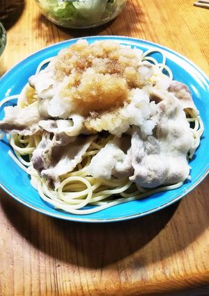 大根おろしのさっぱり冷しゃぶパスタ-レシピのメイン写真