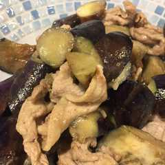 なすと豚肉のマヨ醤油炒め-レシピのメイン写真