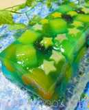 簡単華やか♪ブルーハワイフルーツテリーヌ