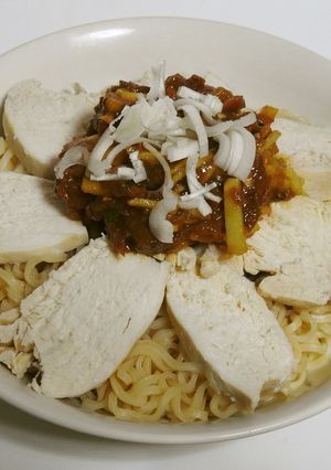 梅生姜麺-レシピのメイン写真