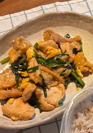 鶏胸肉のオイスターニラてりたま-レシピのメイン写真