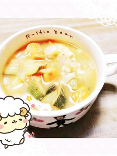 マクロビ☆重ね煮ミネストローネ-レシピのメイン写真