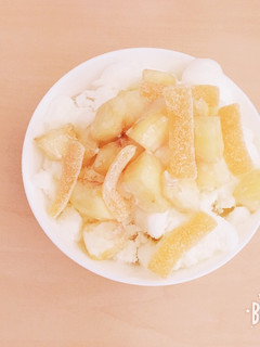 手作り♪桃のかき氷-レシピのメイン写真