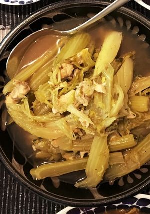 ★母のシリーズ★セロリと鶏肉のくたくた煮-レシピのメイン写真