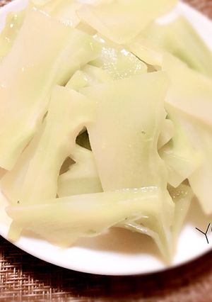 ～ブロッコリー茎のザーサイ風～-レシピのメイン写真