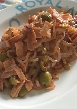 ★簡単★貧乏★パスタ風しらたき★-レシピのメイン写真