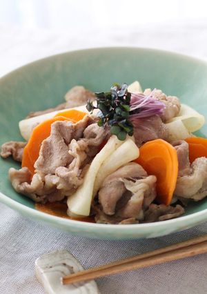 短時間でコク旨★豚と大根のさっと煮-レシピのメイン写真