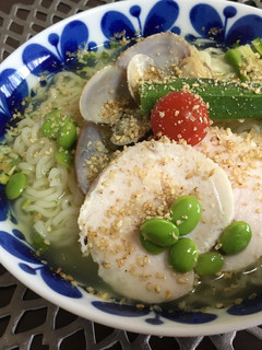 夏野菜冷やしラーメン-レシピのメイン写真
