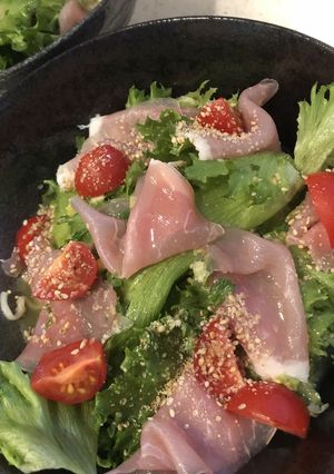 子どもと食べるラーメンサラダ-レシピのメイン写真
