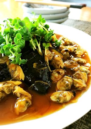 ご飯が進む☆なすとアサリの中華おかず-レシピのメイン写真