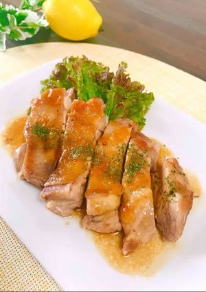 【楽めし】レモン醤油で♡簡単チキンソテー-レシピのメイン写真