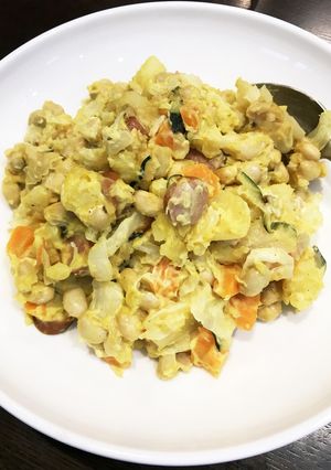 インディアンサラダ風 カレーポテサラ-レシピのメイン写真