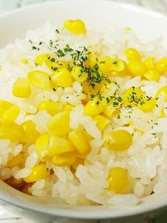 簡単☆シンプルとうもろこしご飯☆-レシピのメイン写真