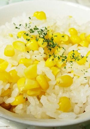 簡単☆シンプルとうもろこしご飯☆-レシピのメイン写真