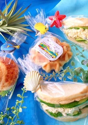 ラッピングパン弁当 簡単サンドパン-レシピのメイン写真