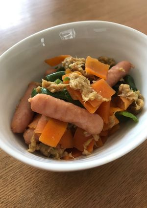 冷蔵庫にある野菜でお弁当のおかず-レシピのメイン写真
