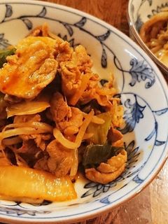 ちょこっと和風な豚キムチ-レシピのメイン写真