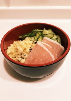 ❁生ハムと胡瓜のっけ蕎麦❁-レシピのメイン写真