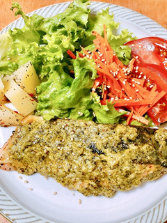 生鮭のバジルマスタード焼き-レシピのメイン写真