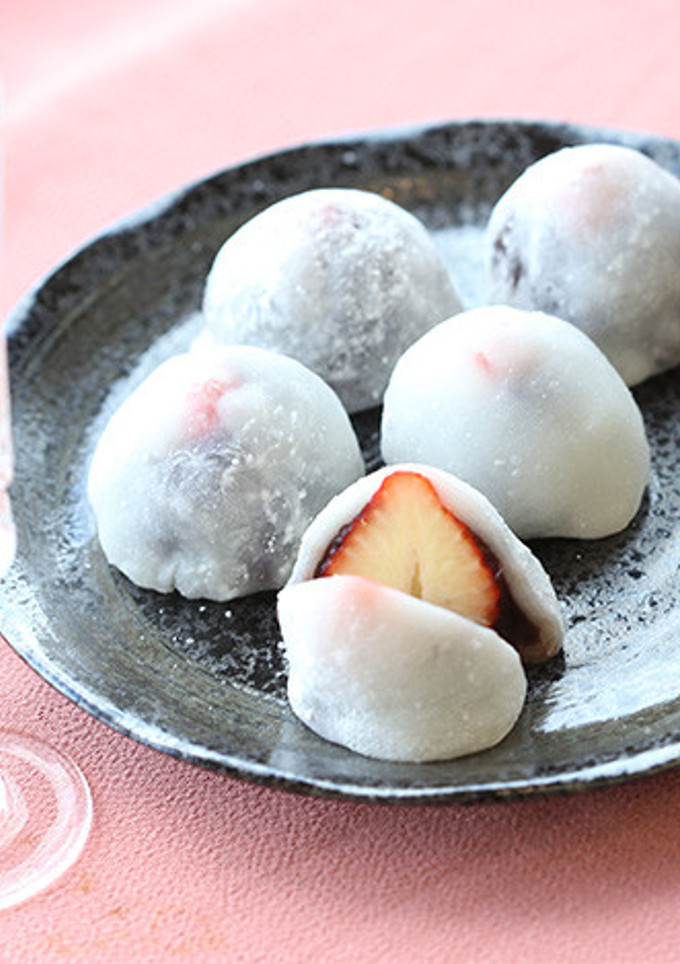 いちご大福をおうちで作ろう！-レシピのメイン写真