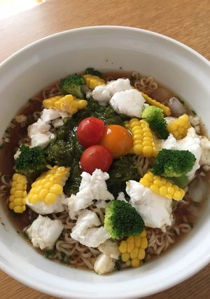 夏の冷たいしょうゆラーメン-レシピのメイン写真