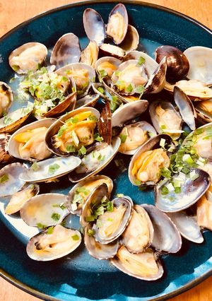 あさりの酒蒸し-レシピのメイン写真