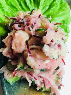 ビーツ入りポテトサラダ-レシピのメイン写真