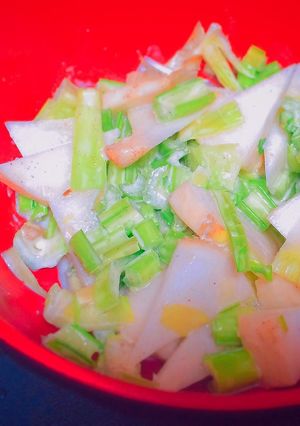 やみつき☆カブのわさびマヨ和え-レシピのメイン写真