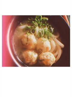 ☆ささみ団子のあんかけうどん☆-レシピのメイン写真