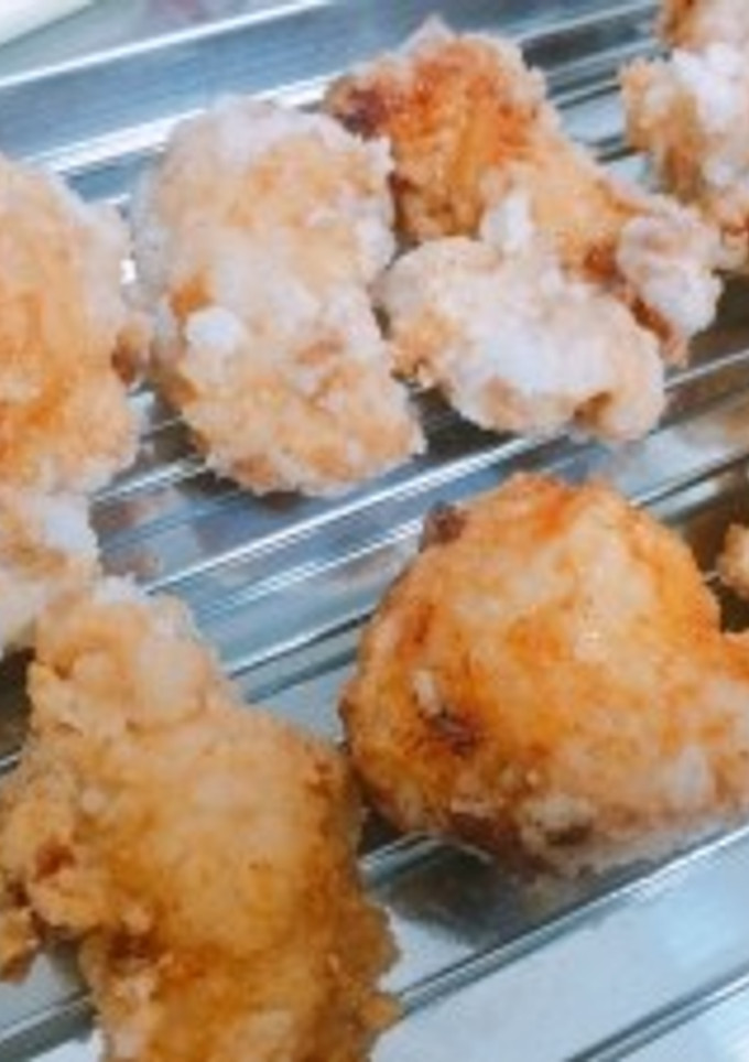 揚げ焼きでヘルシー☆鶏肉の竜田揚げ-レシピのメイン写真