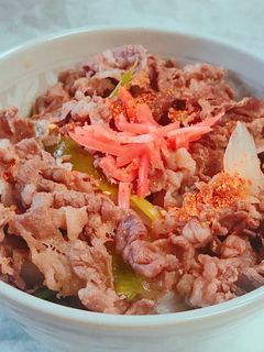 簡単!牛丼-レシピのメイン写真