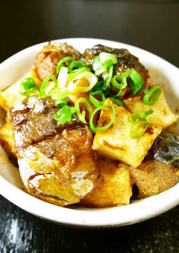 さば缶(みそ煮)と厚揚げの簡単味噌煮込み-レシピのメイン写真