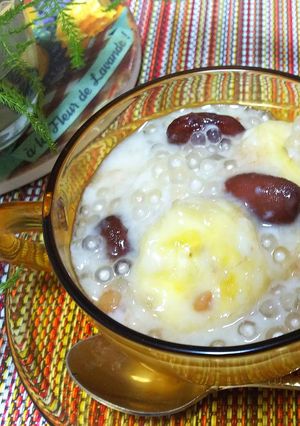 バナナと金時豆のチェー-レシピのメイン写真