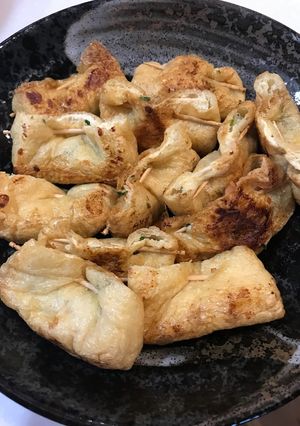 節約・簡単ねぎチーズの香ばしあげ包み焼き-レシピのメイン写真
